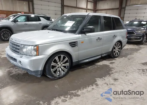 2008 Land Rover Range Rover Sport Hse from USA, damaged, VIN SALSK254X8A187692